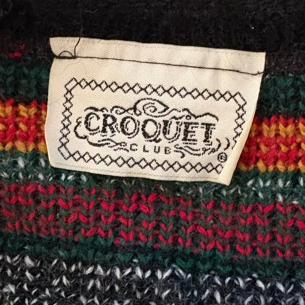 Croquet Club Sweater Medium‎